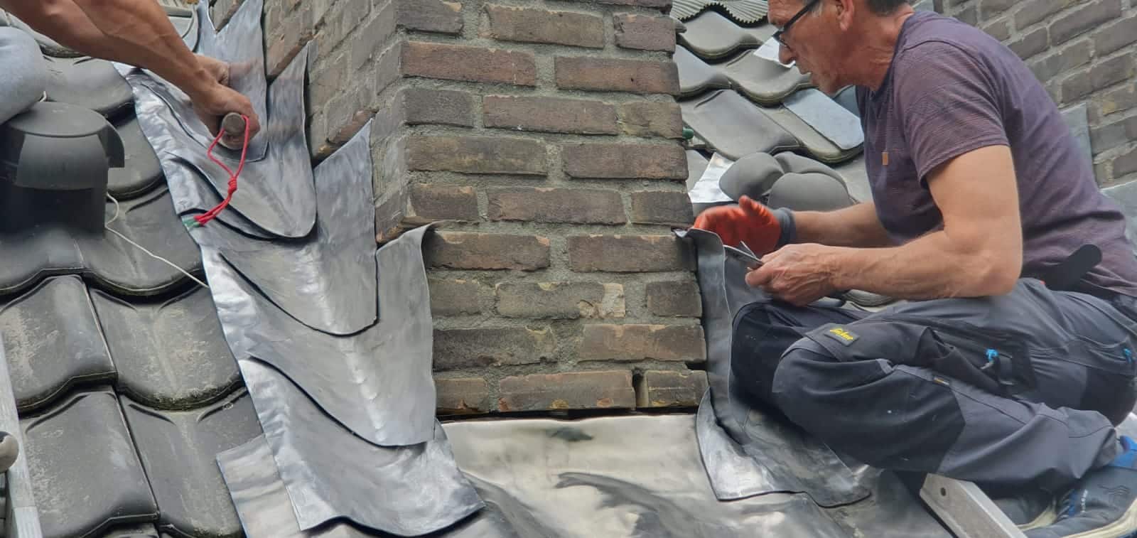 Schoorsteen renovatie Veldhoven door ROS&BERG