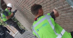 Gevelrenovatie van scheuren, voegen en metselwerk